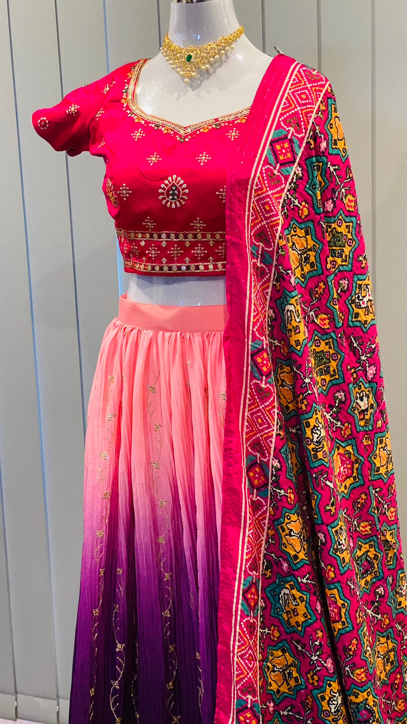 Designer Lehenga Purple