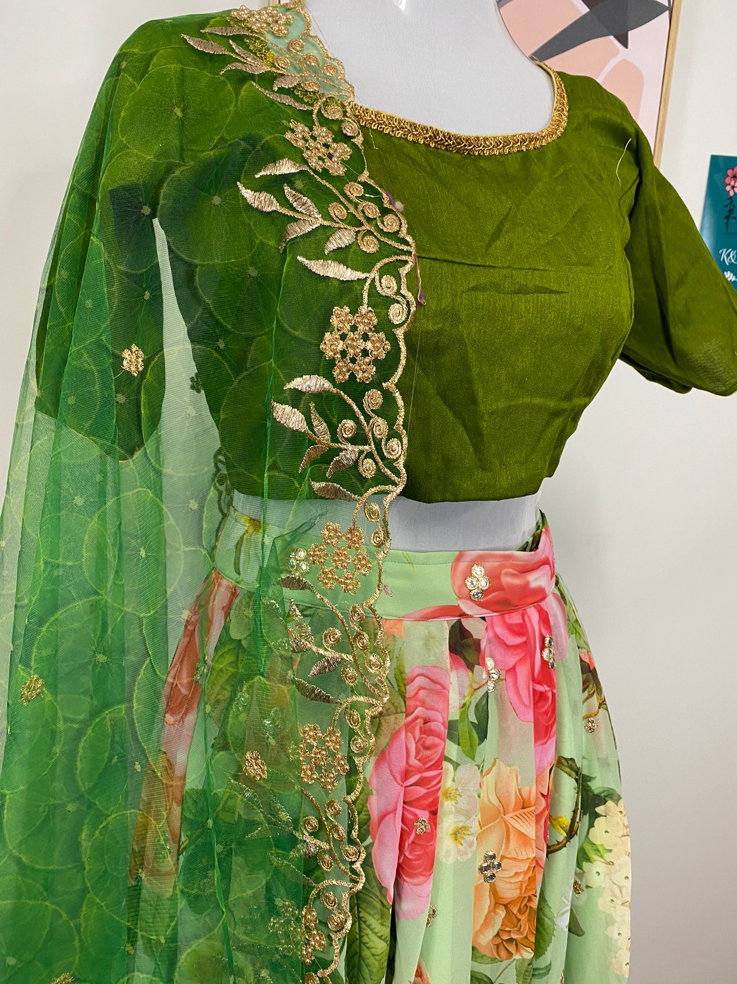 Crop Top Lehanga