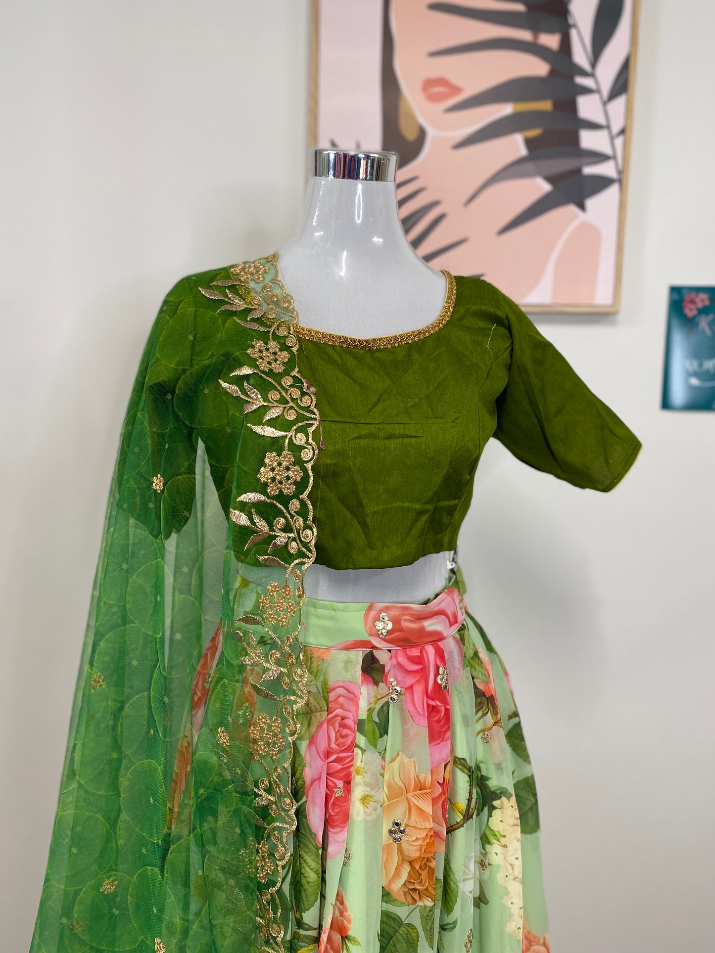 Crop Top Lehanga