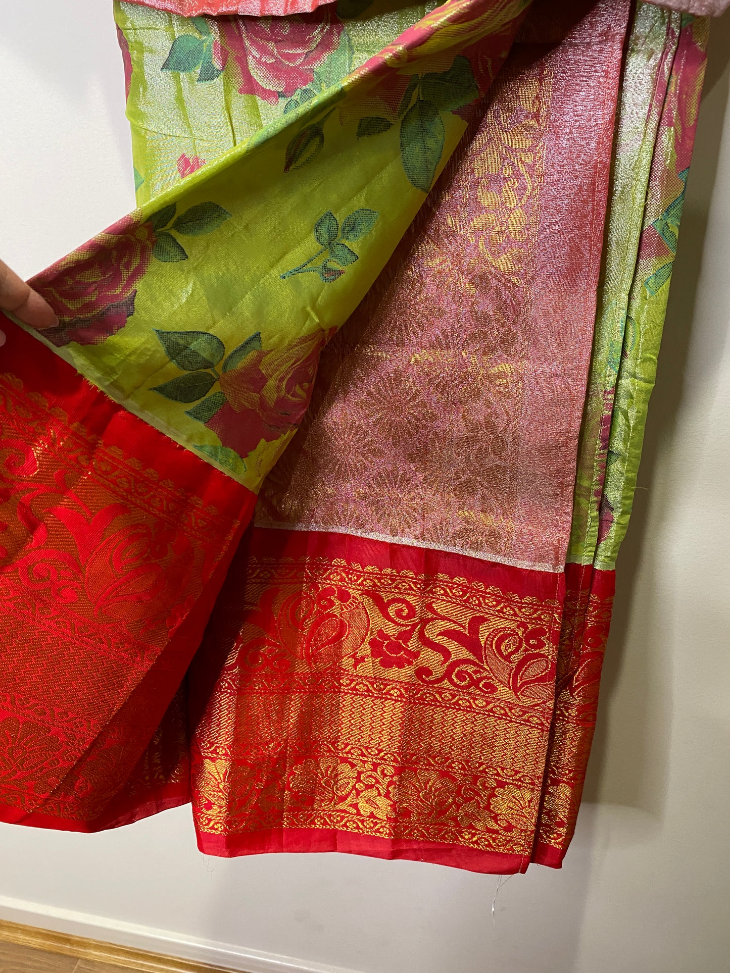 Mangalagiri Tissue Silk Saree