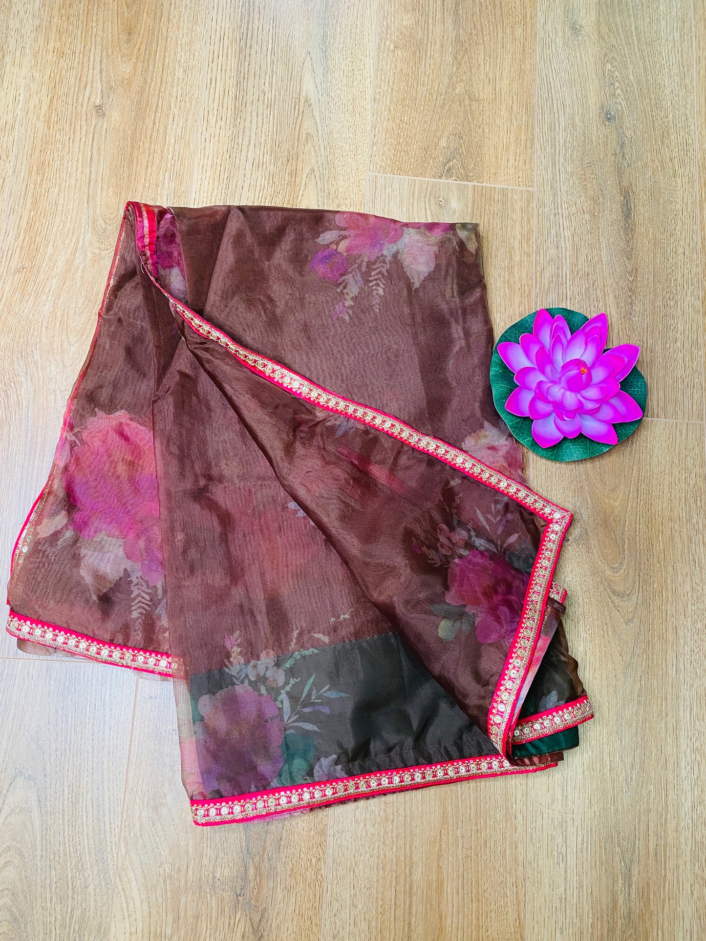 DESIGNER ORGANZA SAREE