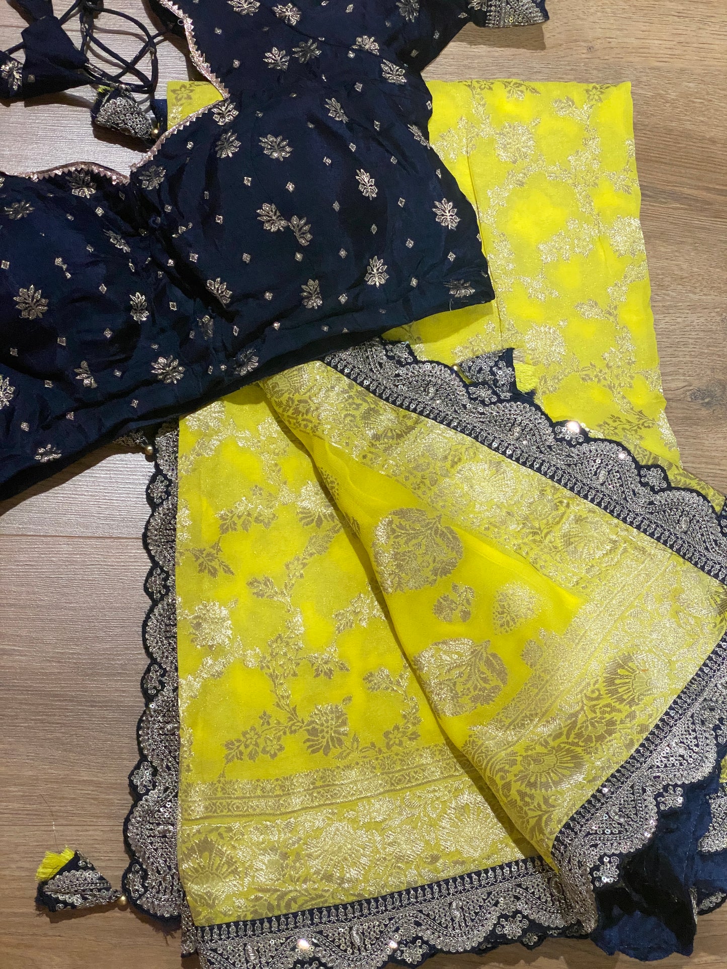 Georgette Banarasi Saree