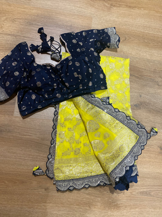 Georgette Banarasi Saree